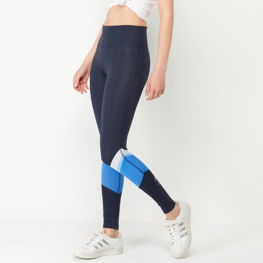 NWT Adidas Wanderlust Legging - Blue - Large